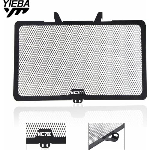 Motorcycle Accessories Radiator Grille Guard Cover Moto Steel Grid Protection For Honda NC700S NC 700X 2012 2013 2014 With logo