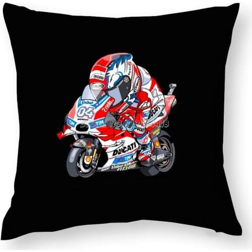 Marc Dovi Pillow Case Cushions for Living Room Sofa Cushion Covers Decorative Throw Pillow Cover Andrea Dovizioso Doni 04 Dovi