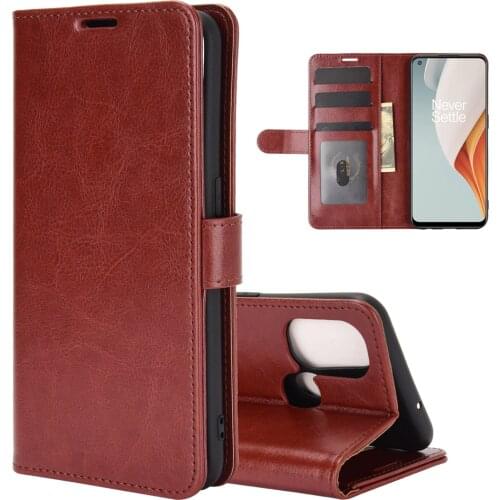 High Quality Wallet Stand With Card Flip Leather Cover For ONEPlUS Nord N10 5G N100 9 Pro 8T Phone Case Protection Bag Shell