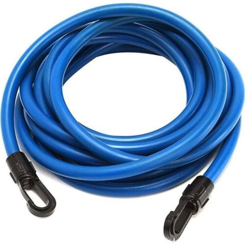 1SET Swim Bungee Training Belt Resistance Leash Rope Band Waist Straps + Loop + Mesh Bag Swimming Strength Training Equipment