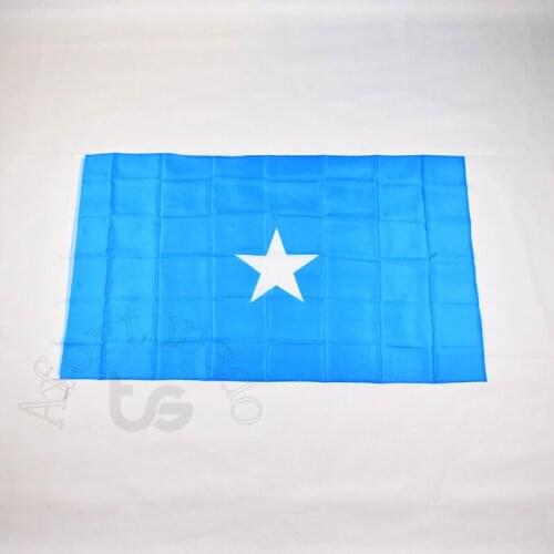 Somalia 90*150cm flag Banner 3x5 Foot National flag for meet,Parade,party.Hanging,decoration