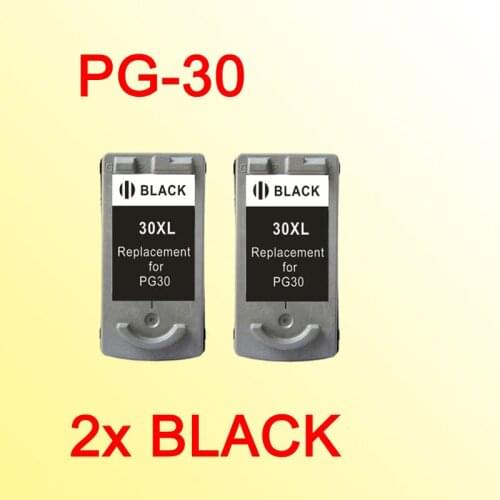 2pcs pg-30 pg30 ink cartridge for canon MP140 MP210 MP470 MX300 MX310 PIXMA iP1800 iP2600