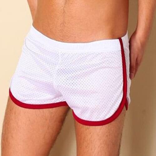 Best price brand mens boxers shorts breathable baggy Arrow pants summer underwear man low waist casual boxerts