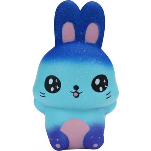 Kawaii Squishy Toys For Kids Starry Rabbit Scented Squeeze Toy Squishies Slow Rising Jumbo Squishi Antistress Kids Toys