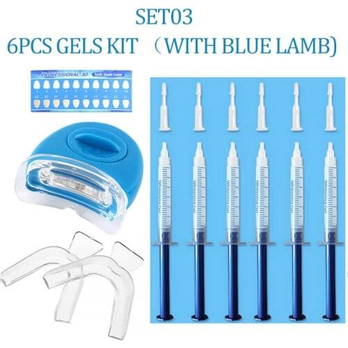 Teeth Whitening Kit Professional 44% Peroxide Dental Bleaching System Oral Gel Kit Tooth Whitener Dental Equipment Bright Dental