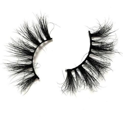 Mink Eyelashes 25mm Lashes Fluffy Messy 3D False Eyelashes Dramatic Long Natural Lashes Resuable Makeup Mink Lashes GS513