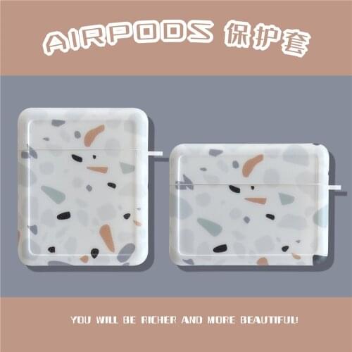 NEW Marble Case For Apple AirPods pro 2 1 Wireless bluetooth Earphone Cases Geometric pattern Protective Cover Charging Box capa