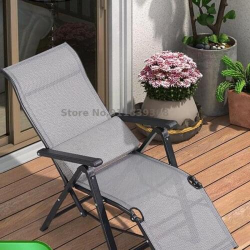 Recliner folding lunch break artifact balcony home leisure lazy chair office lunch break chair chair couch beach chair