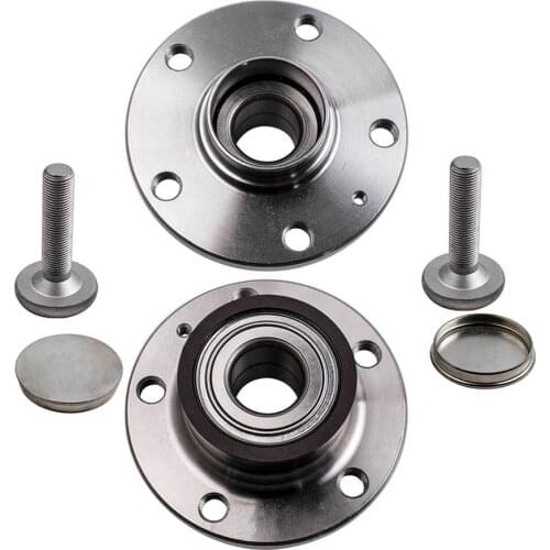 2pc Rear Wheel Bearing Hubs For Audi A1 A3 Q3 TT for VW Golf Jetta Passat VKBA3644 1T0598611B