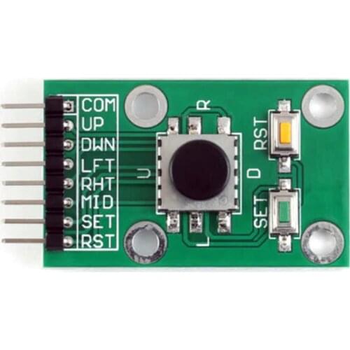 Taidacent 5 Direction Navigation Button Module MCU AVR Game Navigation Joystick Independent Keyboard Switch Push Button Module