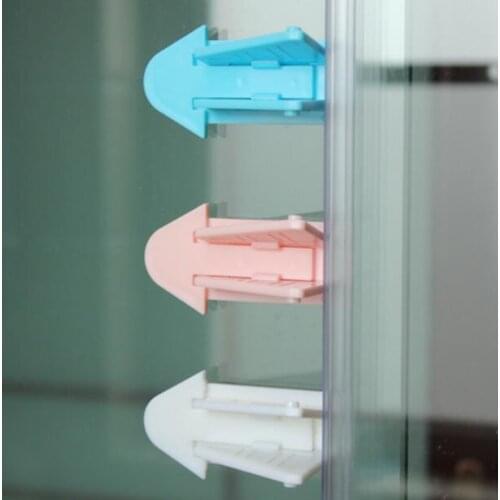 Baby Safety Lock for Sliding Door Window Children Protection Lock Drawer Cabinet Door Wardrobe Anti-pinch Wings Kids Safety Lock
