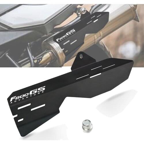 Motocycle Exhaust Pipe Crash Anti-scalding Protector Rear Muffler Shield Cover For BMW F800GS F800 GS Adventure 2014 2015 2016