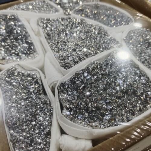 1 box Natural Aura Angel Crystal cluster Plating Titanium coating Quartz Gemstone Flower Healing whiteness