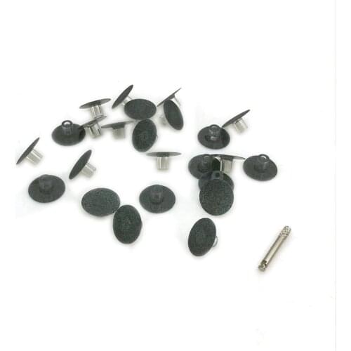 20pcs Dental Polishing Stem Discs Composite Coarse with 1 Mandrel