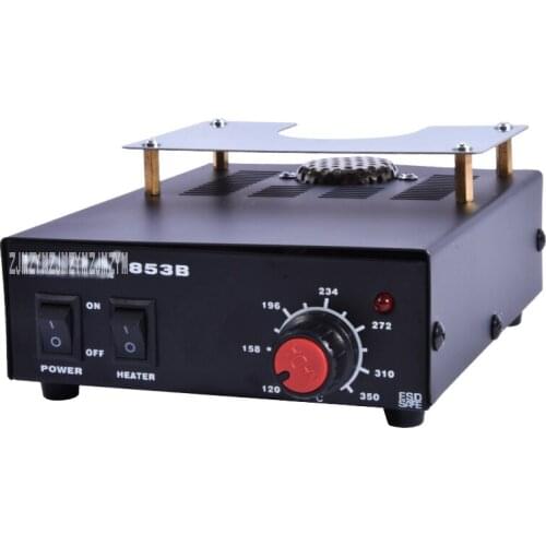 853B 220V/540W preheating station BGA recovery station for BGA PCB Preheating / heating / desoldering Hot air adjustable air