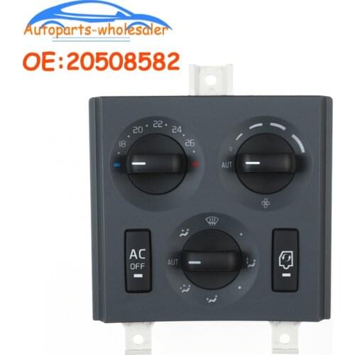Car Combined Switches For Volvo Truck FH FM 24V Switch Panel Climate Heater Control 20508582 85115380 20853478 21272395 21318121