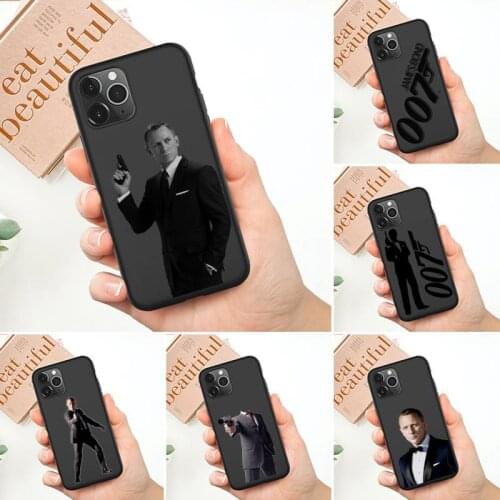 James Bond Phone Case For iphone 12 11 Pro Max mini XS Max 8 7 6 6S Plus X 5S SE 2020 XR cover