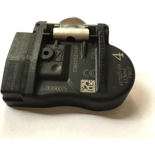 For Nissan NOTE QASHQAI TIIDA Hatchback X-T Renault ESPACE V KOLEOS TPMS Tire Pressure Sensor 407003VU0A 40700-3VU0A 433MHZ