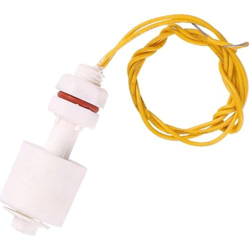 PP Liquid Water Level Sensor Horizontal Float Switch Down low pressure float switch Tank Pool Water Level Sensor 40cm wire