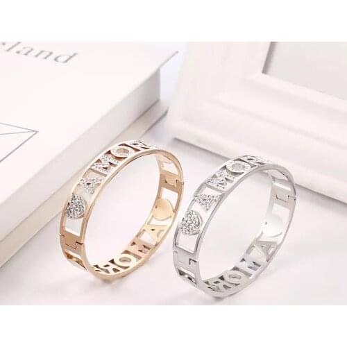 Custom Name Bracelets for Women Men Copper Bracelet Jewelry Bracelet with Zircon Name Bangles Personalized Jewelry Joy Gifts