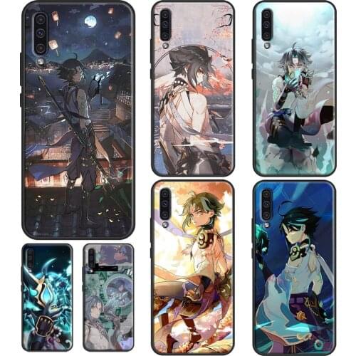 Cool Genshin Impact Xiao Case For Samsung A52 A72 A32 A12 A20e A21S A11 A31 A41 A51 A71 A02S A10 A40 A50 A70 Coque