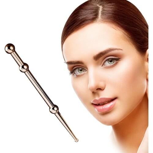 Pure copper Face Eye Trigger point massage Pen Reflexology Massage Tool SPA Therapy Stimulator Acupoint Massager dredge meridian