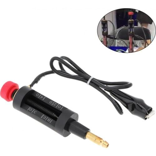 Adjustable Ignition Coil Tester with Standard Plug Spark Circuit Test Tools for Autos Motorcycles Engines Diagnostic