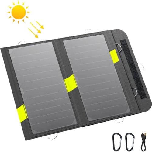 X-DRAGON Fold Solar Battery Charger 14W Solar Panels for iPhone iPad Samsung Huawei Xiaomi OnePlus Lenovo Google Pixel etc