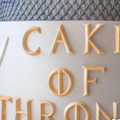 New Capitals Fondant Cake Silicone Mold Cake Decorating Tools Birthday Wedding Decoration DIY Chocolate Biscuit Mold