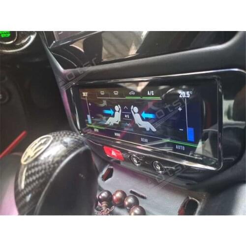 LCD Touch Screen Automatic Air Conditioning Panel Automatic AC Conditioning Switch LCD Touch Air For Maserati GT / GTS / GF / MC