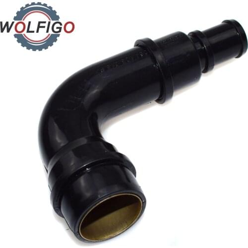 WOLFIGO Crankcase Breather Hose Pipe 06A103213F For VW Jetta GOLF Passat For Audi A3 A4 B6 A6 TT SEAT IBIZA SKODA OCTAVIA 1.8T