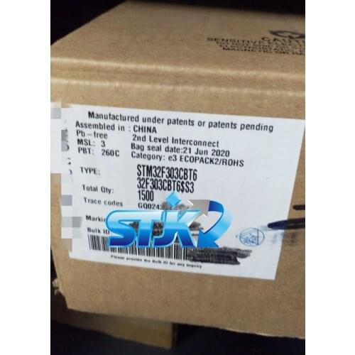 STM32F303CBT6 LQFP48 2020 New and original 1PCS
