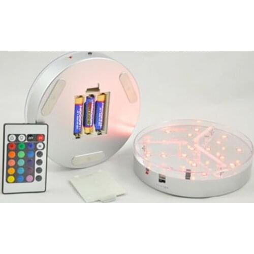 Wedding Favors And Gifts Navidad free Shipping 5pcs/lot Battery Powered Rgb Color Changing Led Vase Light for Wedding Decoration