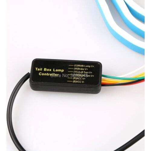 Car Styling Led trunk strip Light for toyota corolla audi a3 ford fiesta subaru alfa romeo passat b5 volvo hyundai solaris