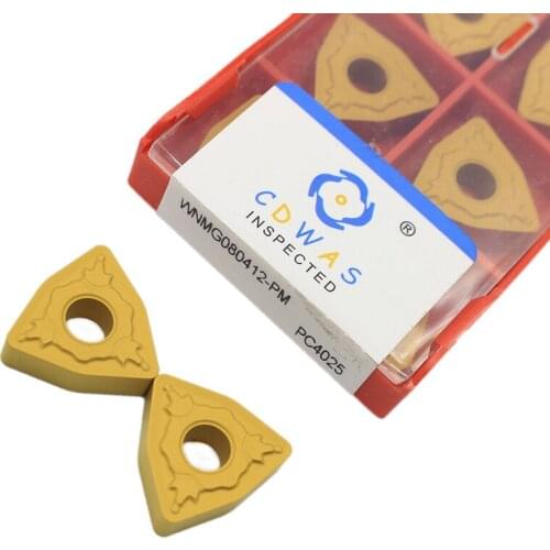High quality WNMG080412 PM PC4025 Carbide insert milling turning tool Lathe tool Turning insert for machining steel parts