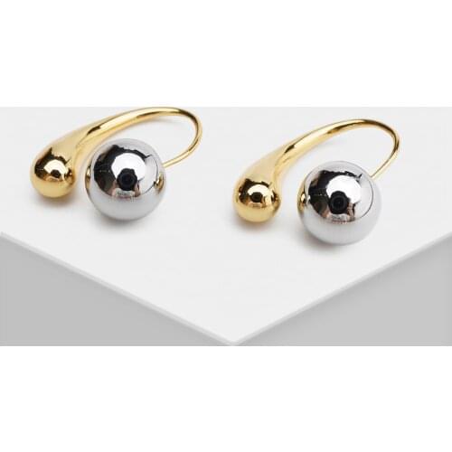Amorita boutique Trendy Designer gloubule Daily joker pearl stud earrings