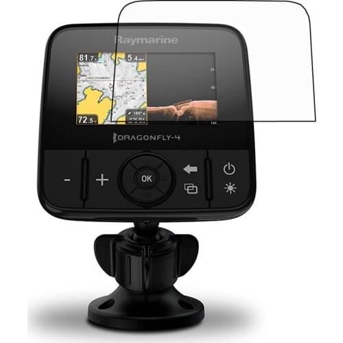 2x Clear LCD Screen Protector Shield Film for Raymarine Dragonfly 4 Dragonfly4 GPS Accessories
