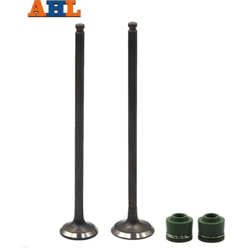 AHL 1 pair Intake Exhaust Valve Kit & Valve Stem Seals For YAMAHA XJR400 1993-2007 ZZR400 4HM400 (1 intake&1 exhaust)