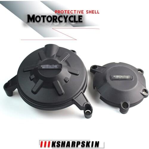 Motorcycle engine anti-fall protection accessories cover side cover for Aprilia RSV4 R 10-17/RSV4 RR 15-16 Tuono V4R / V4 1100