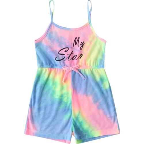 COTTNBABY Summer Overalls For Girls