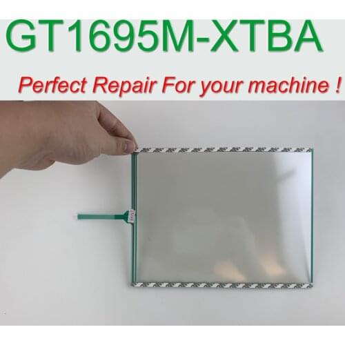 GT1695M-XTBA GT1695M-XTBD Touch Screen Glass for HMI Panel repair~do it yourself, Have in stock