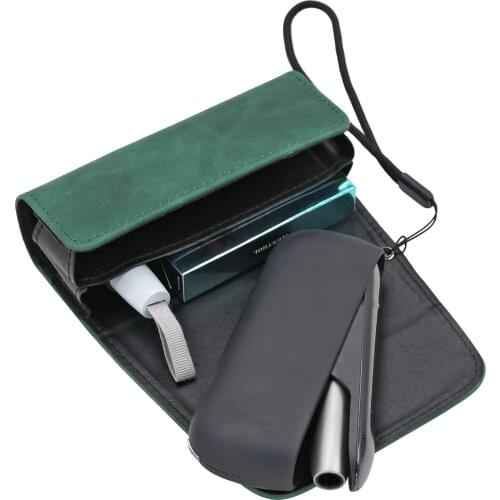 8 Colors Wallet Leather Cover for Iqos 3.0 Duo Case Pouch Holder Double Book Flip Bag for Iqos 3.0 Accessories