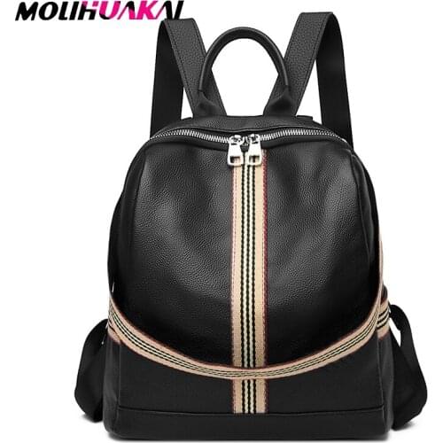 2021High Quality Women Bag College Wind School Bag Backpack Girl Women Backpacks Leather Female Travel Shoulder Bag Backpack