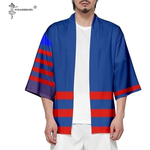 Kimono Satin Short Sleeve Beach Tee Shirt Men Funny 3D Print Hip Hop Fashion Hawaii Holiday T-Shirt Streetwear Casual Tshirts