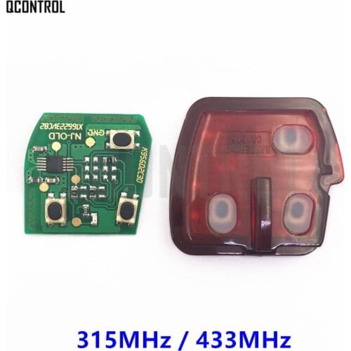 QCONTROL Remote Key Core Assembly 315MHz or 433MHz for MITSUBISHI Car Outlander Pajero Triton ASX Shogun