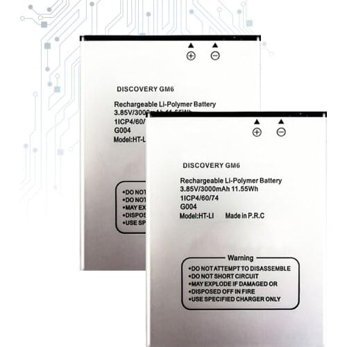 3000mAh Replacement Battery for General Discovery GM6 Mobile G004