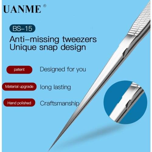 Precise Anti-dislocation Tweezers Lengthened clasp For Mobile phone Maintenance of MainBoard Fly line BGA Pinch