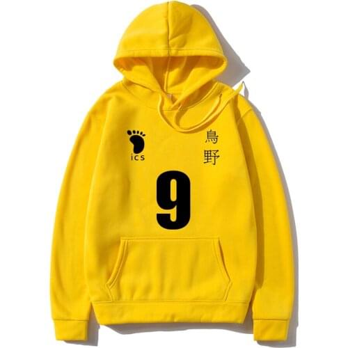 Japanese Anime Hoodie Kageyama Tobio Haikyuu Sweatshirts Men Fashion Harajuku Mens Hoodies oversized Streetwear Mens Clothing
