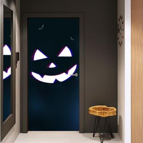 Halloween Decoration Horror Personality PVC Wall 3D Door Sticker Patch Decal