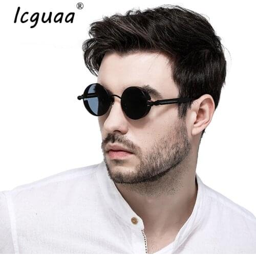 2020 New Round Style Mirrored Les Sunglasses Women Steampunk Cool Spring Brand Design Sun Glasses Oculos De Sol